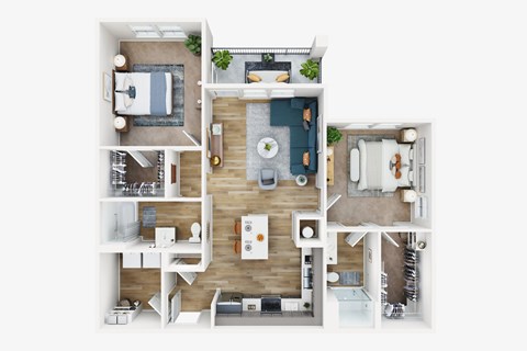 Unit B1 at The Parker Aiken, Aiken, SC